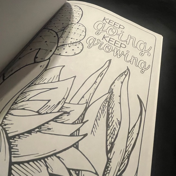 Contemporary Coloring Succulents ( coloring book )New - Picture 7 of 8